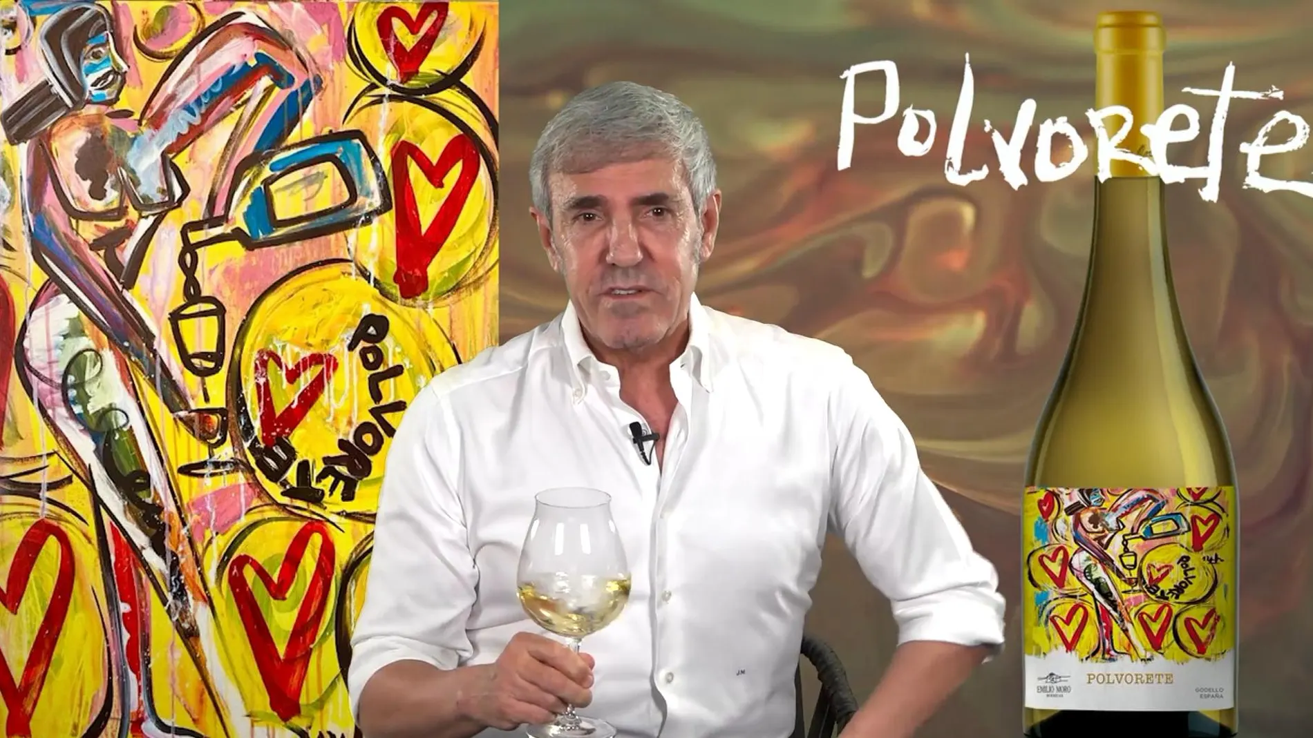 José Moro, presidente de Bodegas Emilio Moro y Bodegas Cepa 21, durante la innovadora cata virtual