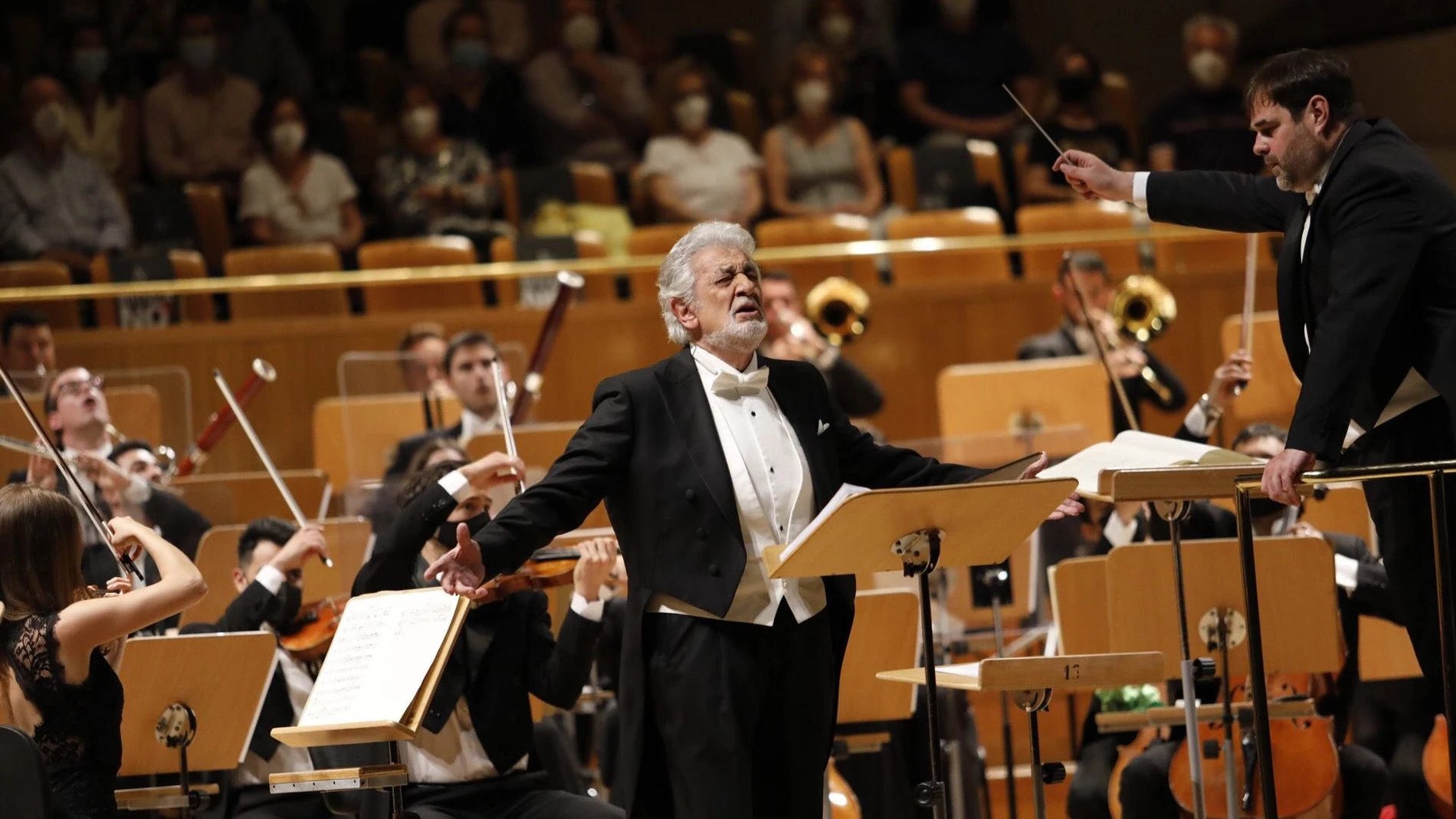 Vuelta del tenor Plácido Domingo a España, al Auditorio Nacional de Madrid