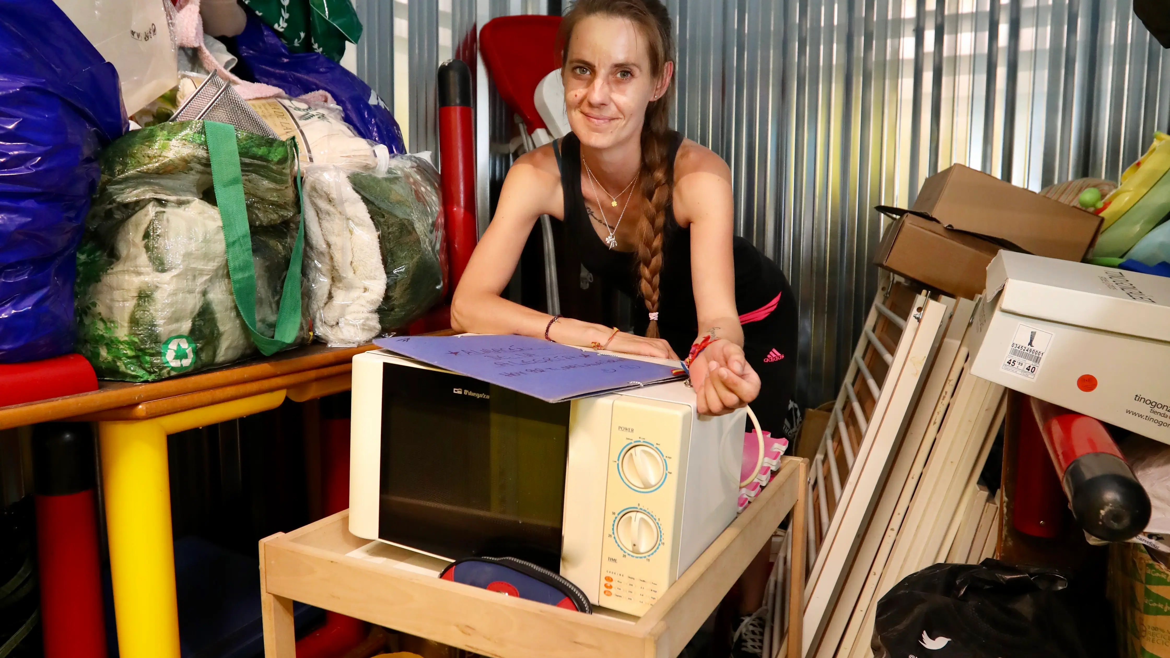 Tamara Medel, fundadora del la iniciativa &quot;Hoy por ti mañana por mí&quot;