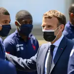 Macron, reconocido futbolero, ha dirigido grandes piropos hacia Mbappé desde que Francia ganara el Mundial de Rusia de 2018