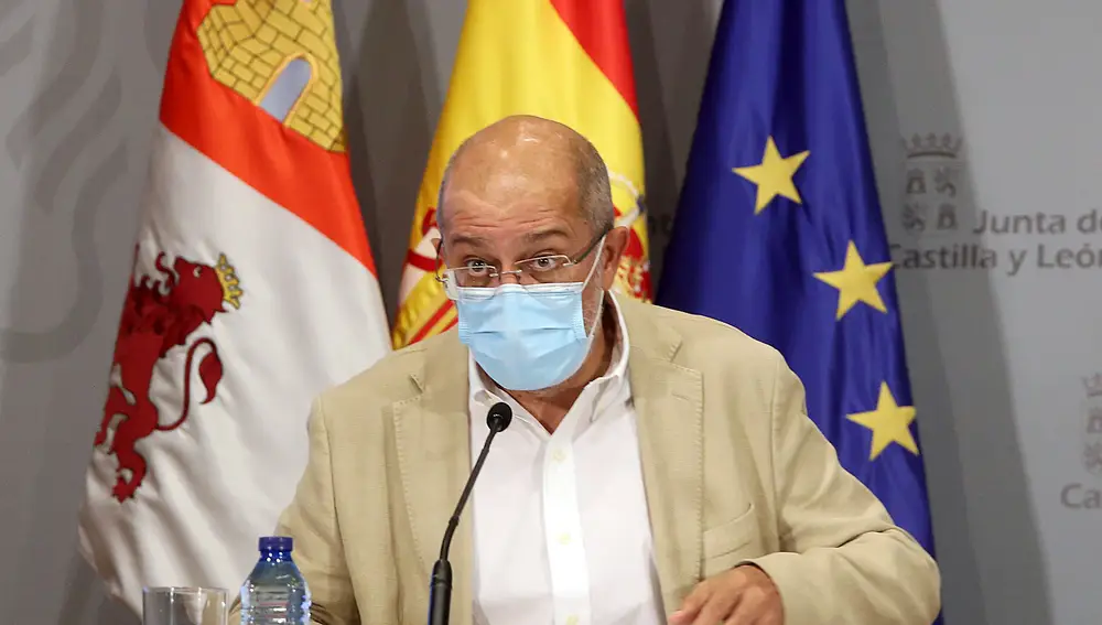 El vicepresidente Francisco Igea analiza la situación de la pandemia en Castilla y León