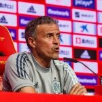 Luis Enrique, seleccionador, en conferencia de Prensa