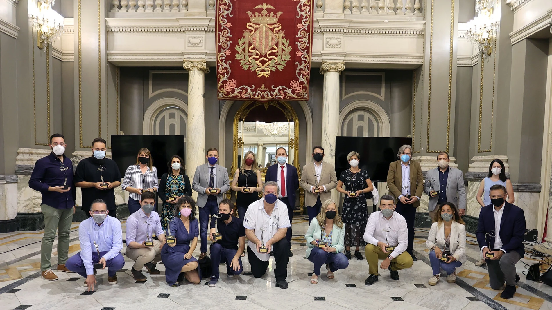 Acto de entrega de la 5ª Edición de los Premios de Periodismo de la Policía Local de València