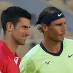 Nadal y Djokovic, en Roland Garros 2021