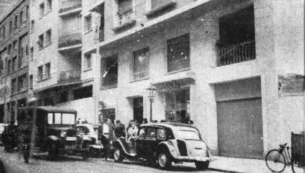 La vivienda de Lope de Rueda en una imagen de los días posteriores