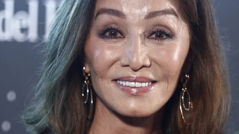 Isabel Preysler attending PedrodelHierro presentation during Pasarela Cibeles Fashion Week Madrid in Madrid on 29 Wednesday January 2020.