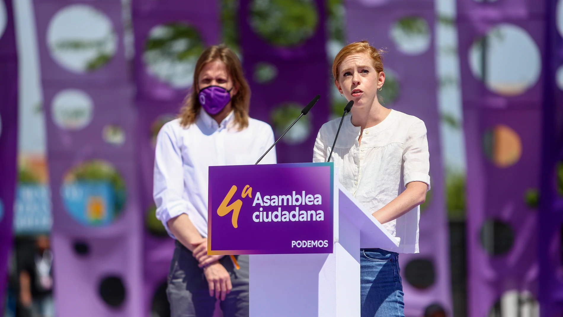 Lilith Verstrynge participó este fin de semana en la Asamblea Ciudadana de Podemos