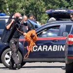 Agentes de los carabinieri en una foto de archivo