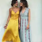 Sara Carbonero e Isabel Jiménez de celebración.
