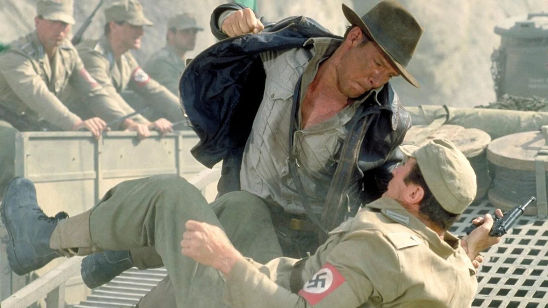Pese a utilizar a los nazis como malos en la trilogía original, Spielberg dudó para la cuarta