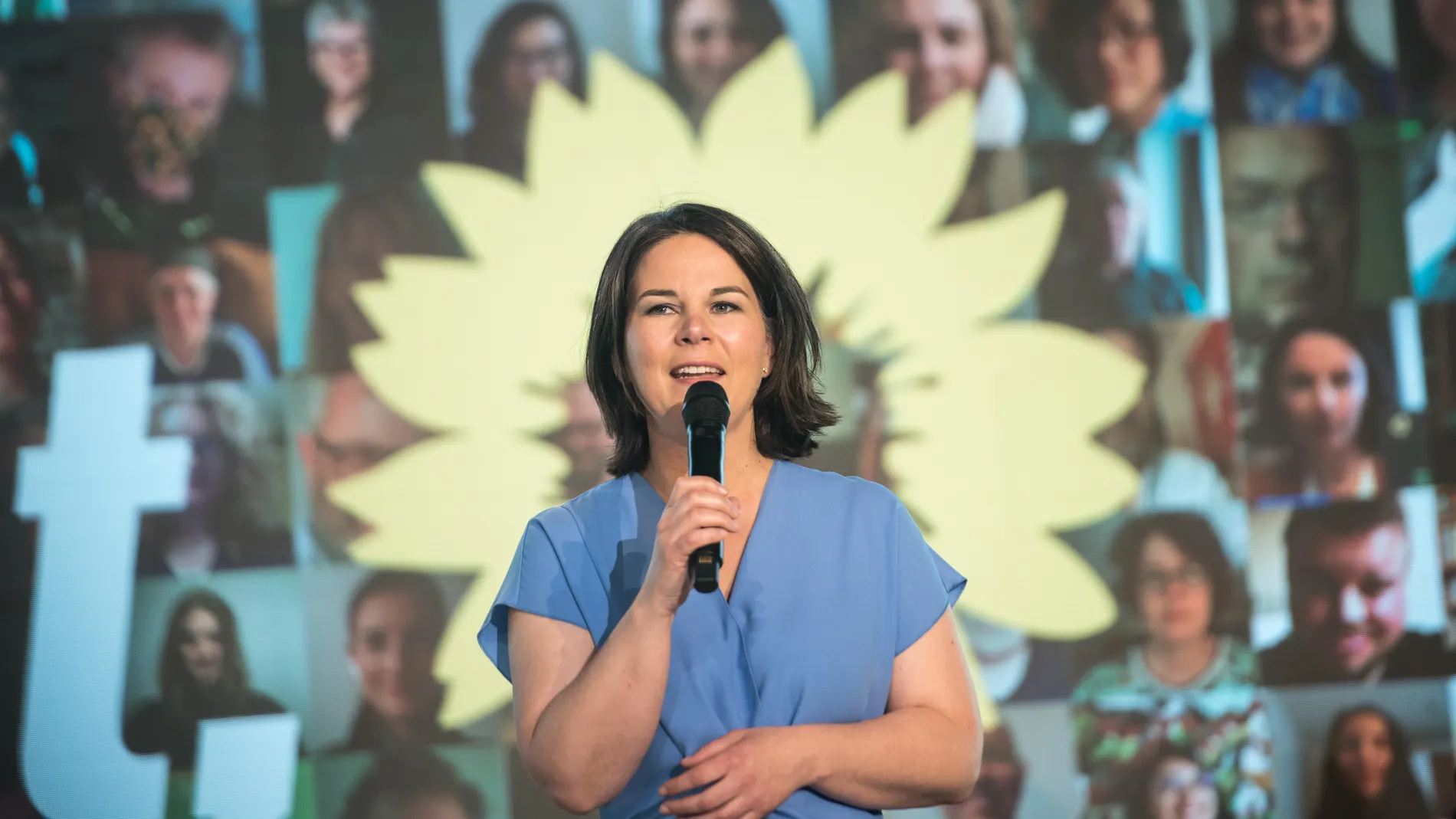 Annalena Baerbock, candidata de los verdes en Alemania. EFE