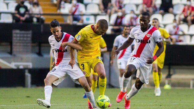 Enric Franquesa con el Girona.