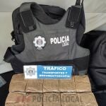 Dos detenidos con más de 15 kilos de hachís en el vehículo en que circulaban en Molina de SeguraAYUNTAMIENTO MOLINA DE SEGURA15/06/2021