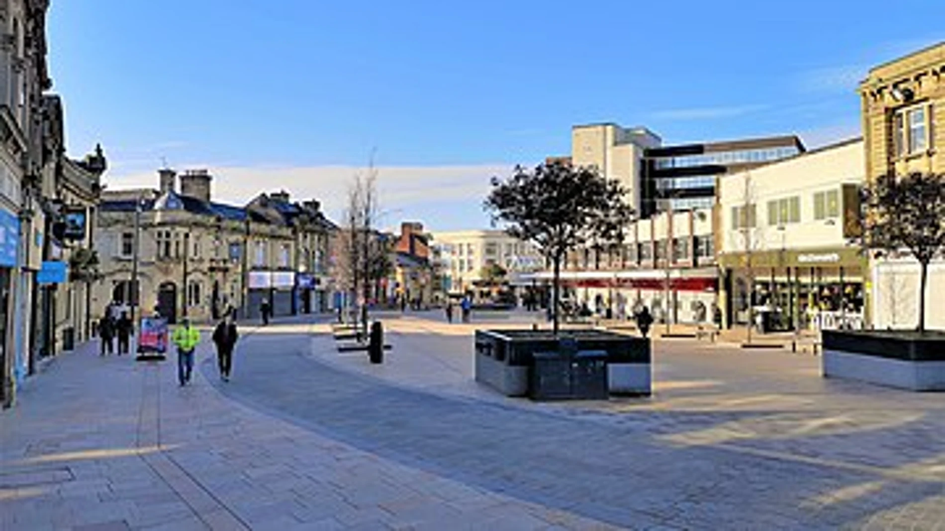 St. James Street, en Burnley, Lancashire. Getty Images