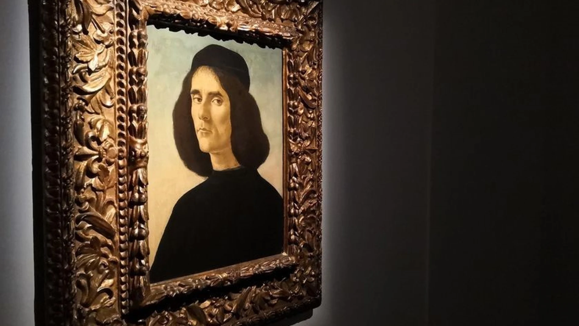 'Retrato de Michele Marullo Tarcaniota' de Sandro Botticelli