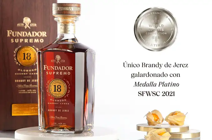 Fundador Supremo 18: el brandy de Jerez supremo que conquista el mundo 