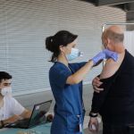 Continúa la administración de la segunda dosis de la vacuna contra el covid