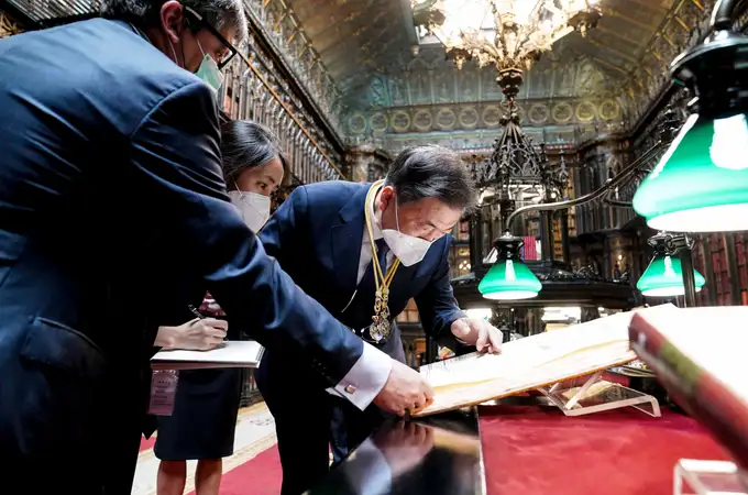 Un viejo mapa de la biblioteca del Senado español reabre una disputa histórica entre Corea del Sur y Japón