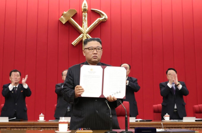 El líder de Corea del Norte Kim Jong Un