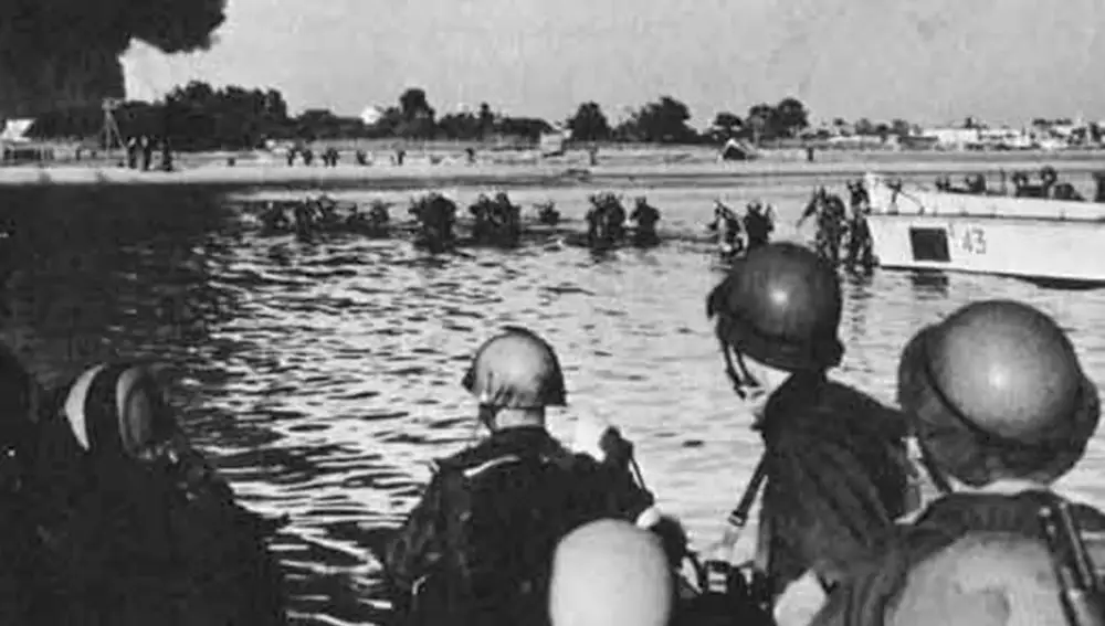 Operaciones militares en Suez en 1956