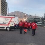 Imágenes de la Cruz Roja