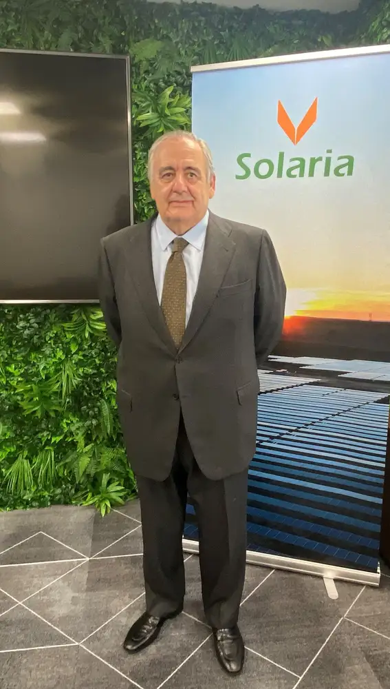 Enrique Díaz-Tejeiro, presidente de Solaria
