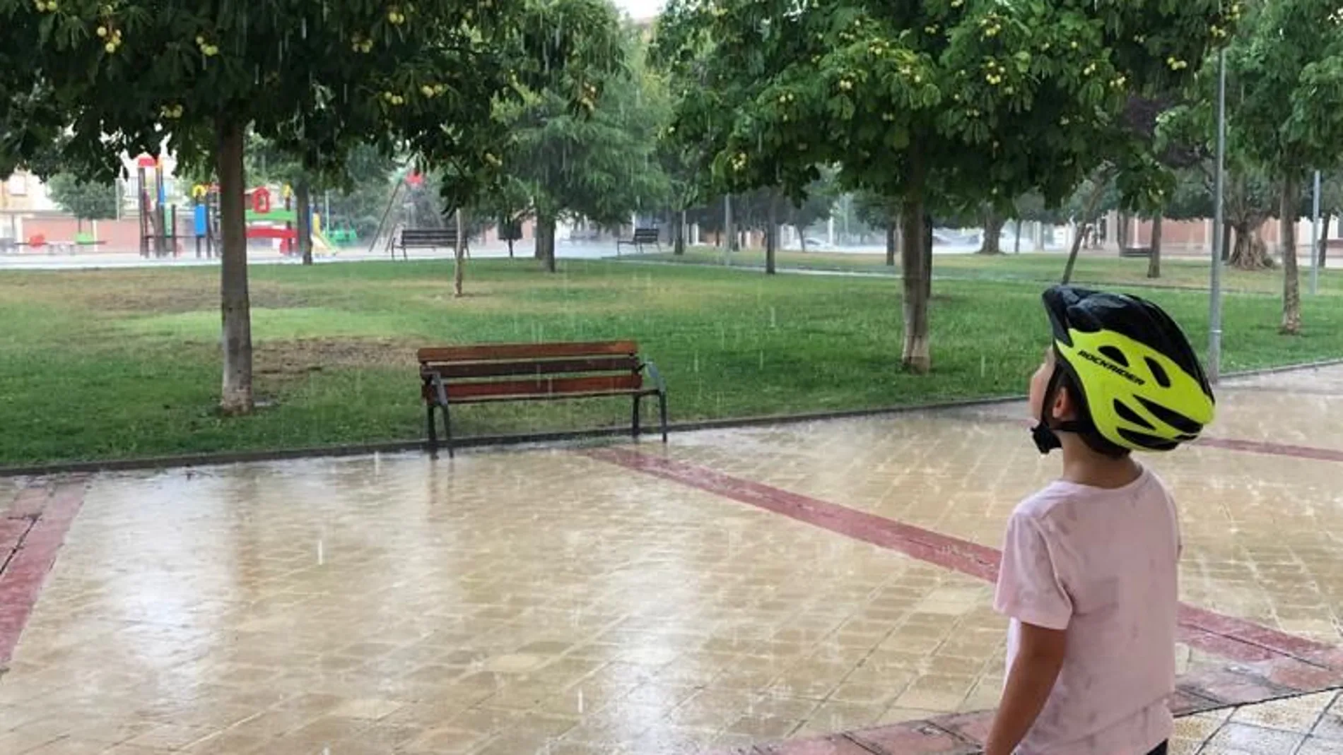 Tormenta en Valladolid