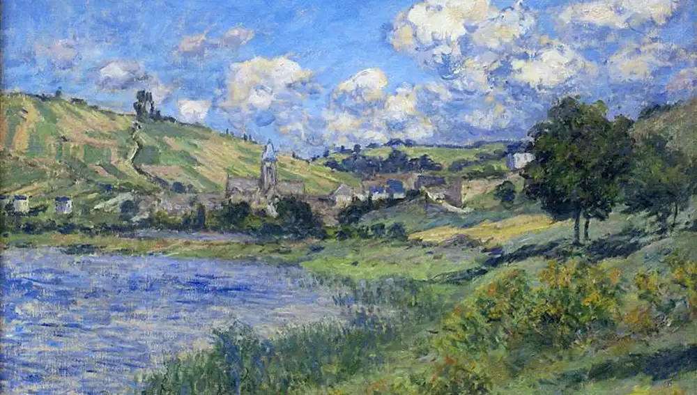 Paysage de Vetheuil, de Claude Monet