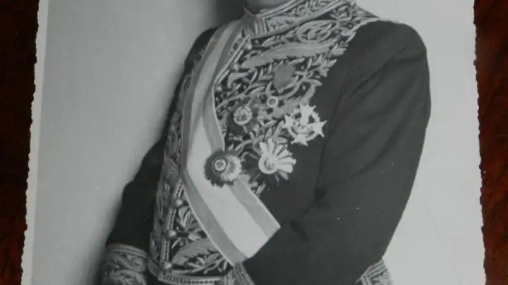 El ministro de Exteriores Martín Artajo