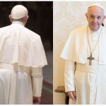 El Papa Francisco en octubre de 2020 y a finales de mayo de este año