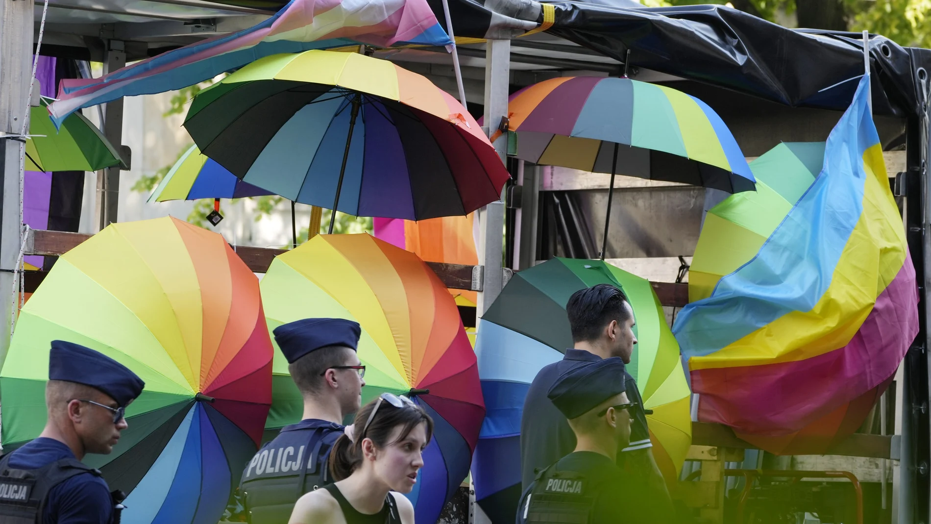 Marcha del Orgullo Gay en Varsovia (Polonia) el 19 de junio de 2021