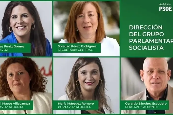 Remodelado el grupo parlamentario del PSOE andaluz con la vista puesta en Susana Díaz