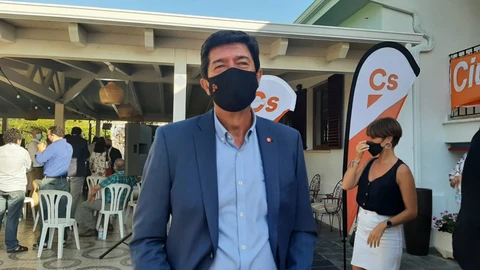 El coordinador autonómico de Ciudadanos (Cs) y vicepresidente de la Junta de Andalucía, Juan Marín