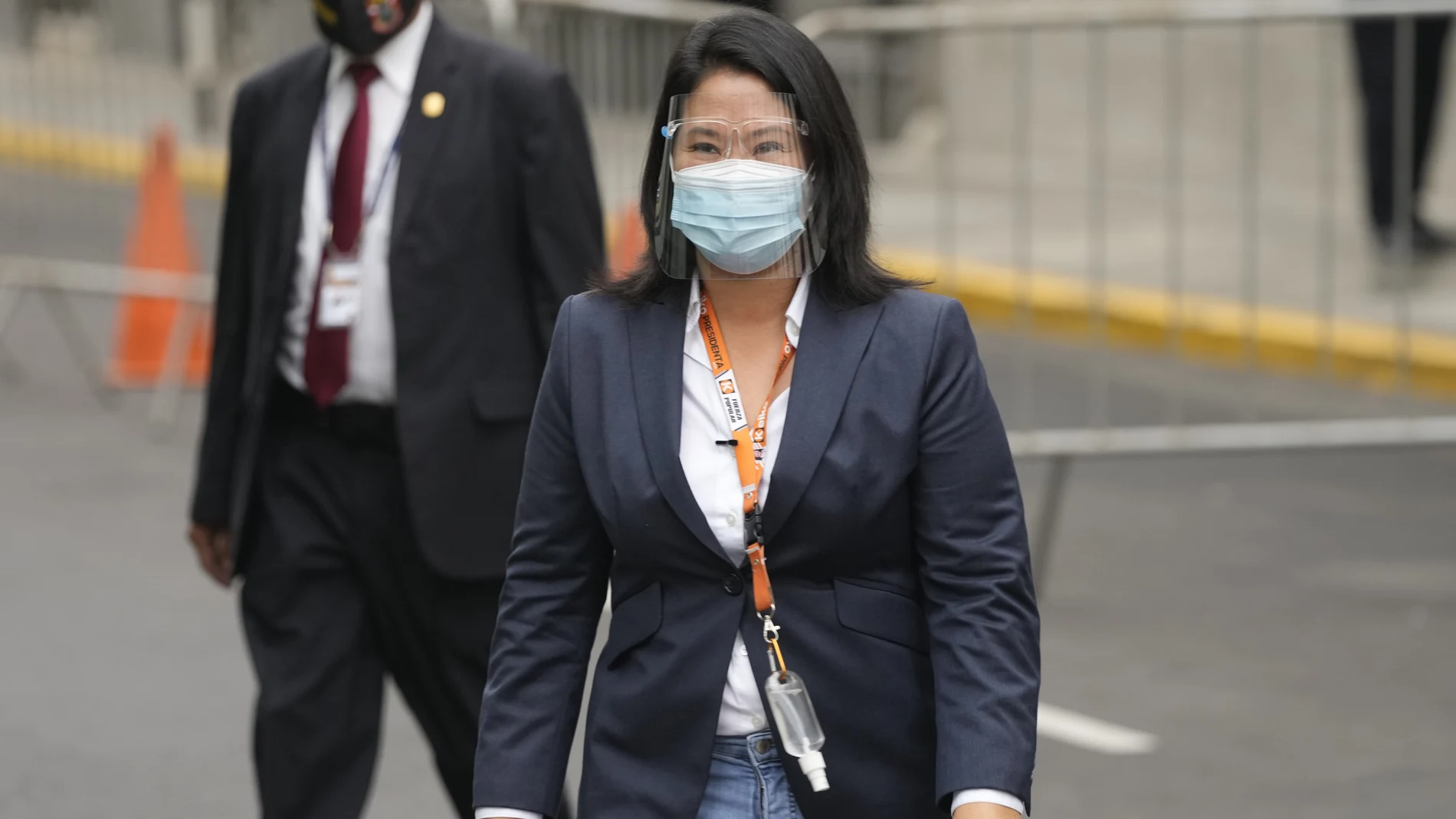 Keiko Fujimori abandona la corte de Lima este lunes