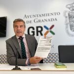 El portavoz del PP en el Ayuntamiento de Granada, César Díaz
