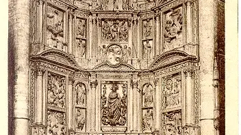 Altar mayor de la Catedral de Barbastro