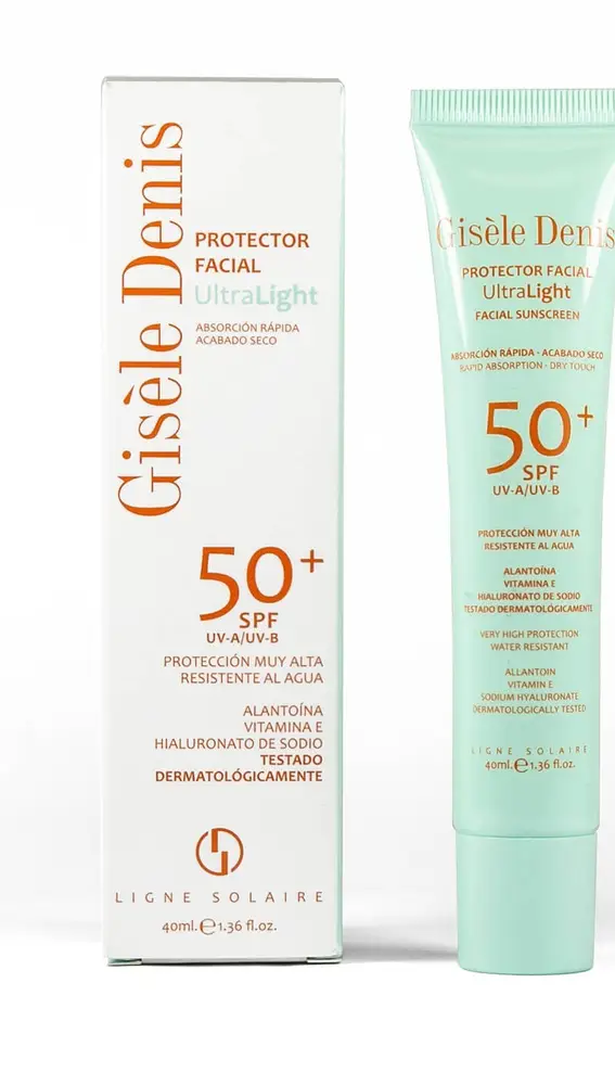 Protector Facial Ultralight SPF 50+ de Gisèle Denis