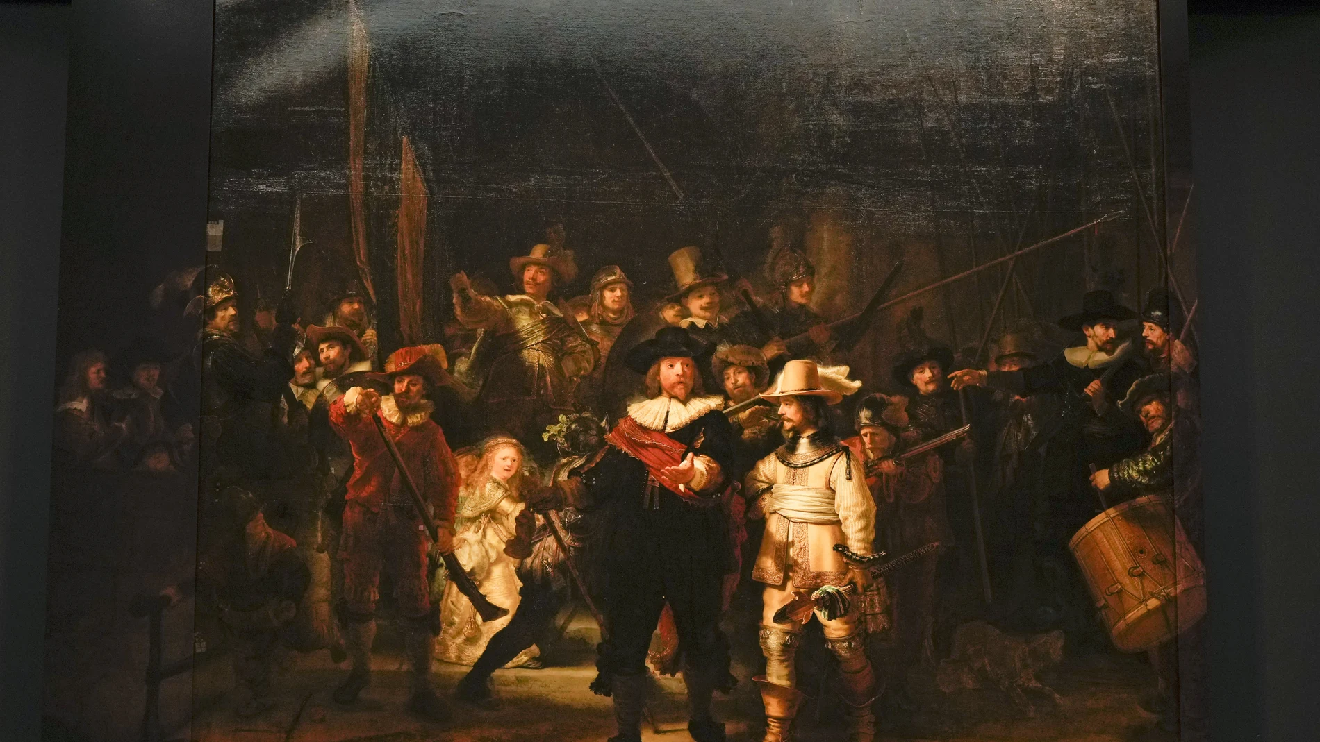 "La ronda de noche" es la obra más grande y famosa de Rembrandt