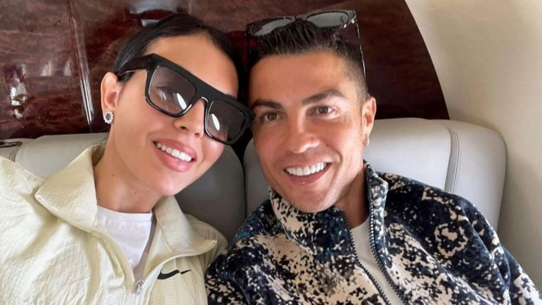 Georgina Rodríguez y Cristiano Ronaldo, en una imagen de su perfil