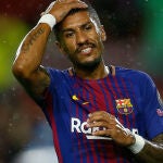 Paulinho durante su época como jugador del Barcelona.