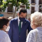 El presidente de la Junta de Andalucía, Juanma Moreno