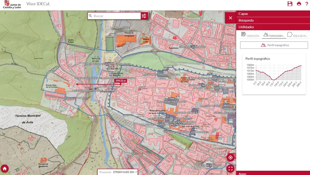 La Junta hace "más accesible e intuitivo" el visor de mapas de su Portal Cartográfico