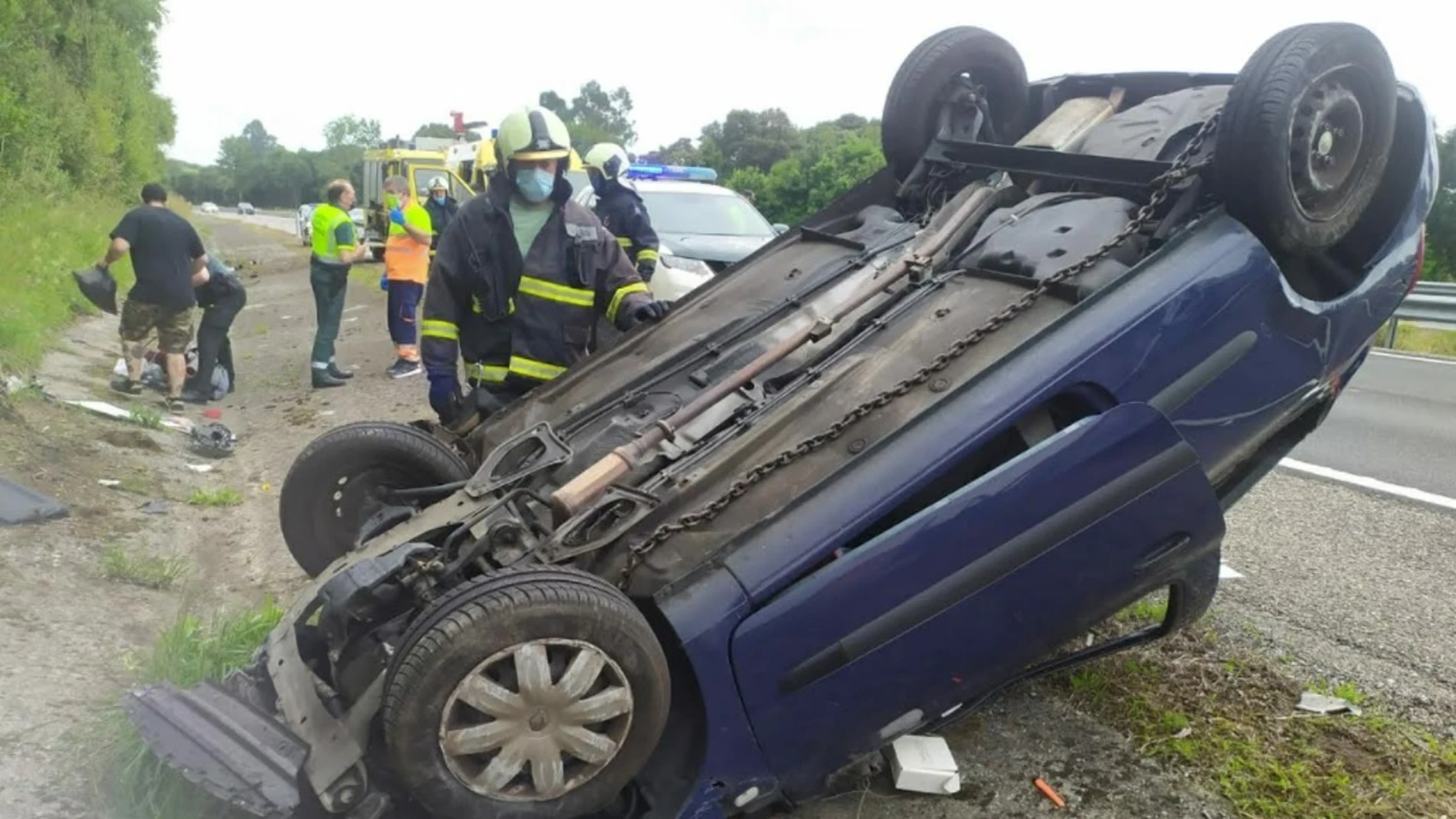 Accidente de tráfico en LlanesSEPA26/06/2021