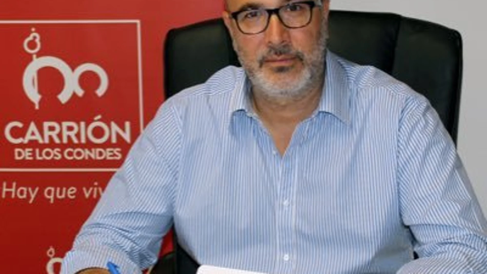 José Manuel Otero, alcalde de Carrión de los Condes