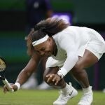 La caída que provocó la lesión de Serena Williams en la central de Wimbledon
