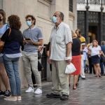 En Valencia el uso de la mascarilla en el exterior sigue siendo mayoritario