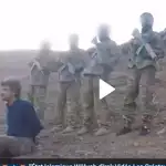 Una captura del vídeo del Estado Islámico