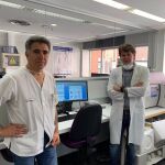 Los doctores Enrique Bernal y Alfredo Minguela