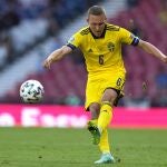 Ludwig Augustinsson con Suecia.