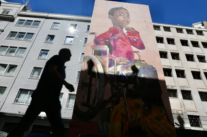 Case Maclaim, el alemán que ha revolucionado el arte callejero, realiza su primera obra en Madrid 